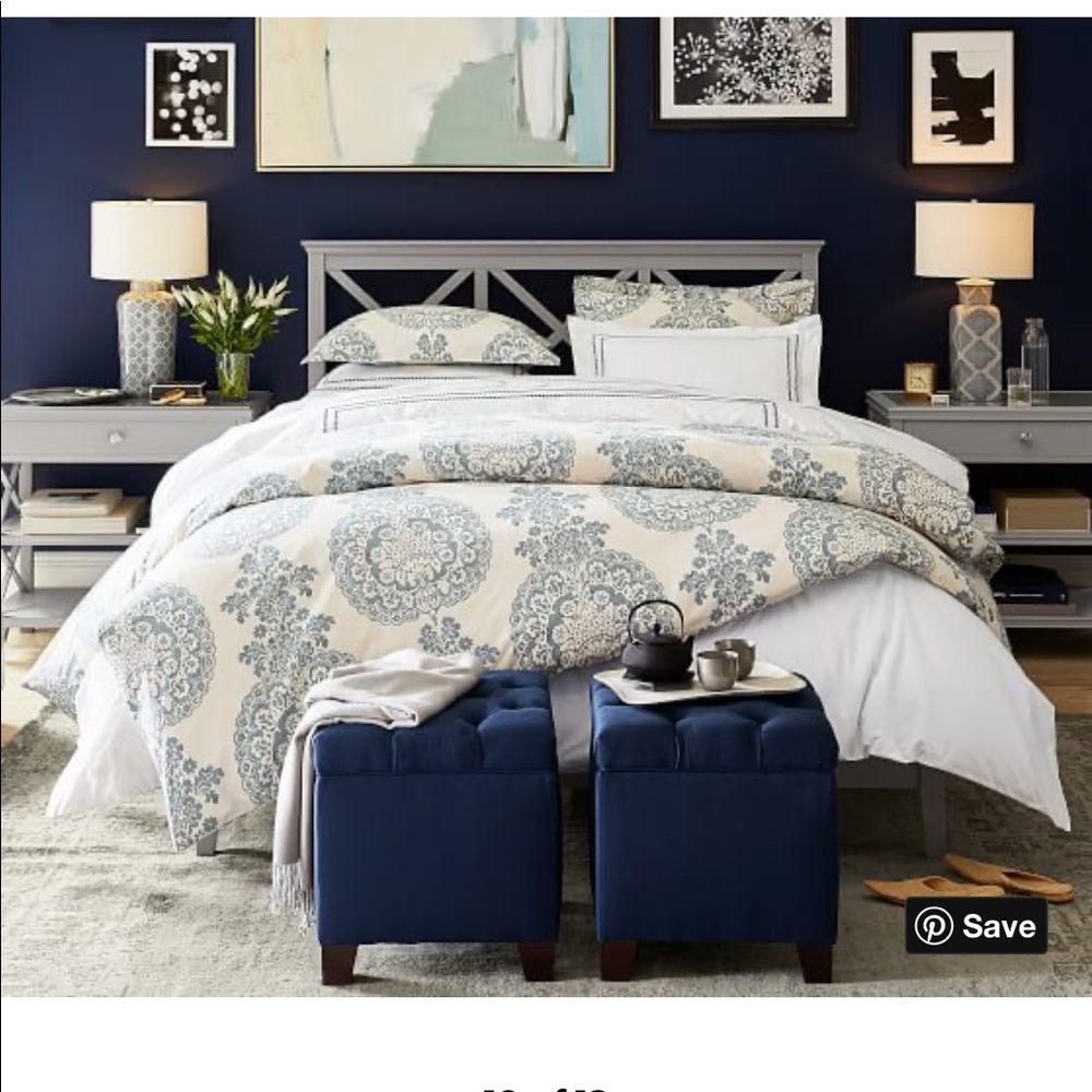 Duvet cover and shams